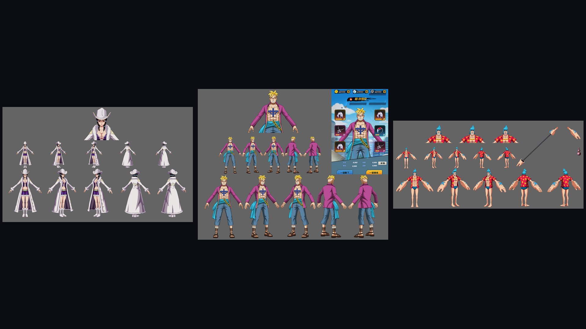 Licensed IP — Character Art & 3D-to-2D Rendering